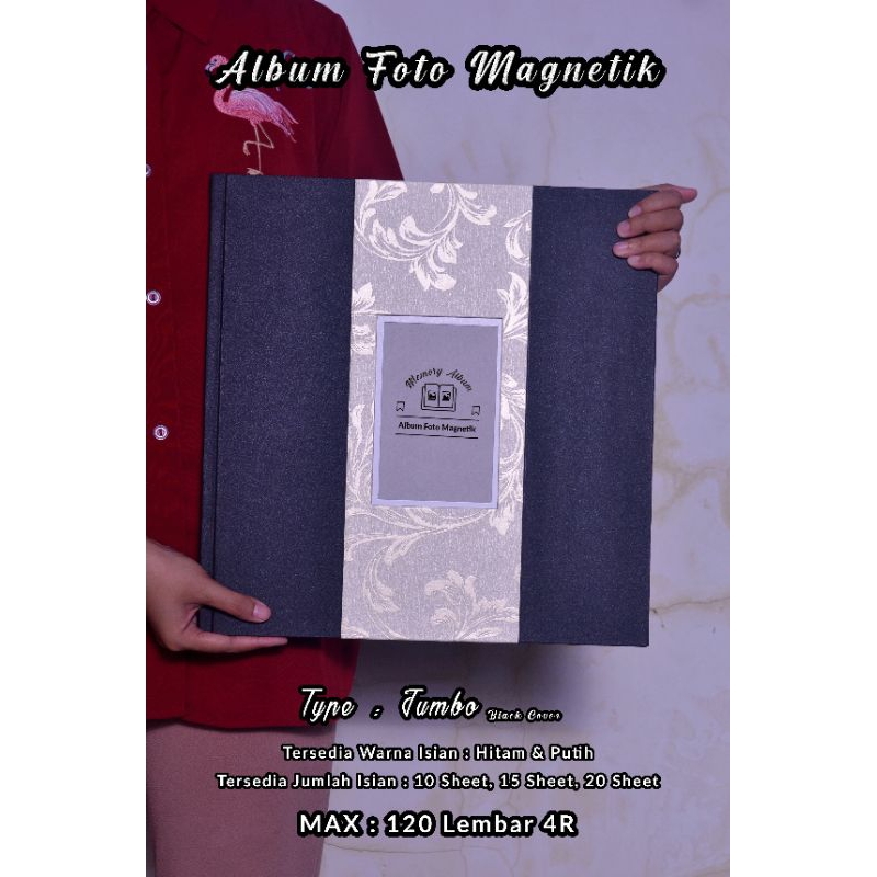 Album Foto Magnetik Jumbo 10 Sheet