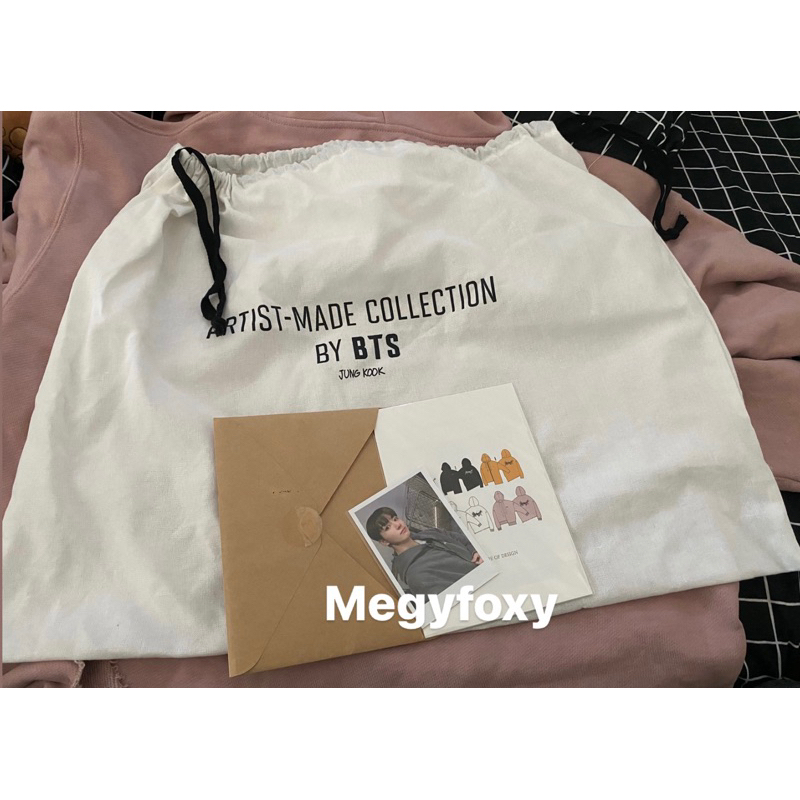 Official Armyst hoodie zip up merch by jungkook preloved original