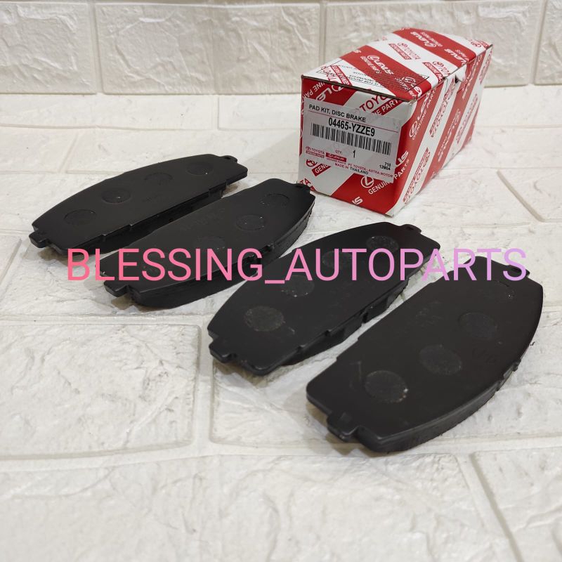 BRAKE PAD HIACE KAMPAS REM DEPAN TOYOTA HIACE KANVAS REM HIACE