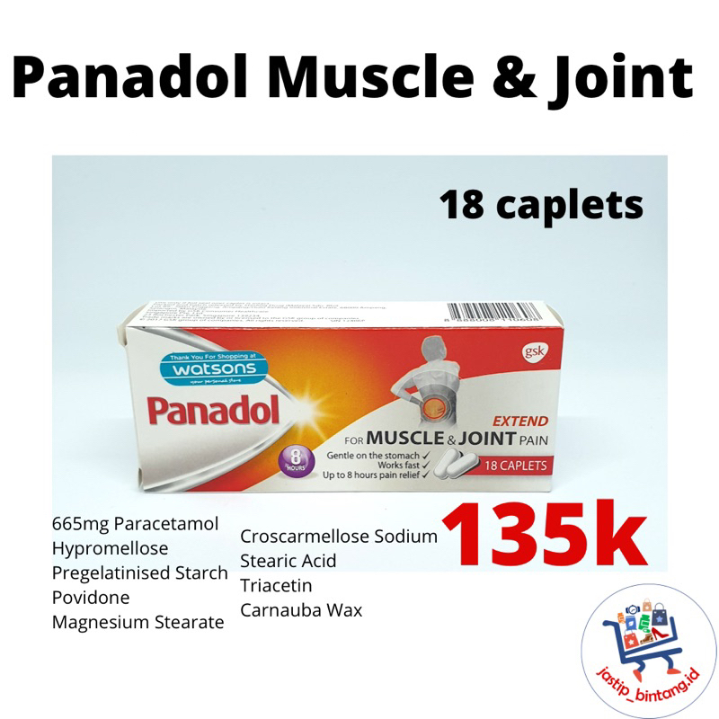 Panadol Extend for Muscle & Joint pain - Singapore