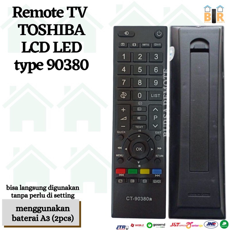 REMOT/REMOTE TV LCD/LED TOSHIBA REGZA CT-90380 CT90380 / CT-90336