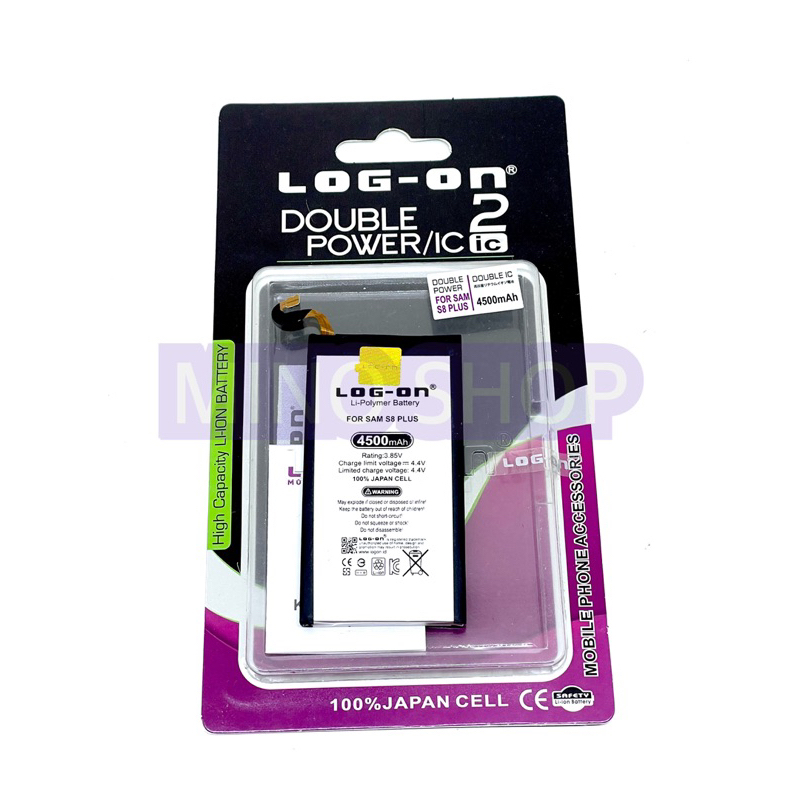 BATERAI SAMSUNG S8 PLUS - EB-BG955ABE - LOG ON DOUBLE POWER BATTERY