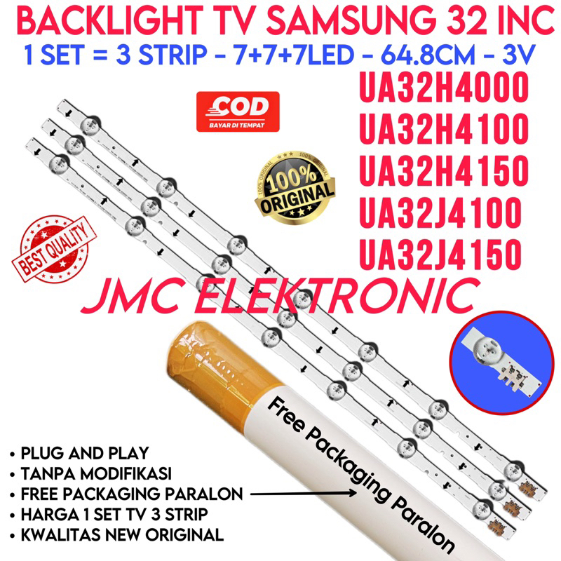 BACKLIGHT TV LED SAMSUNG UA32H4000AR UA32H4100AR UA32J4150AR UA32J4100AR UA32H4150AR UA32H4000 UA32H4100 UA32J4150 UA32H4150 UA32H4000 UA32H4100 UA32J4150 AR  32H4000 32H4100 32H4150 32J4150