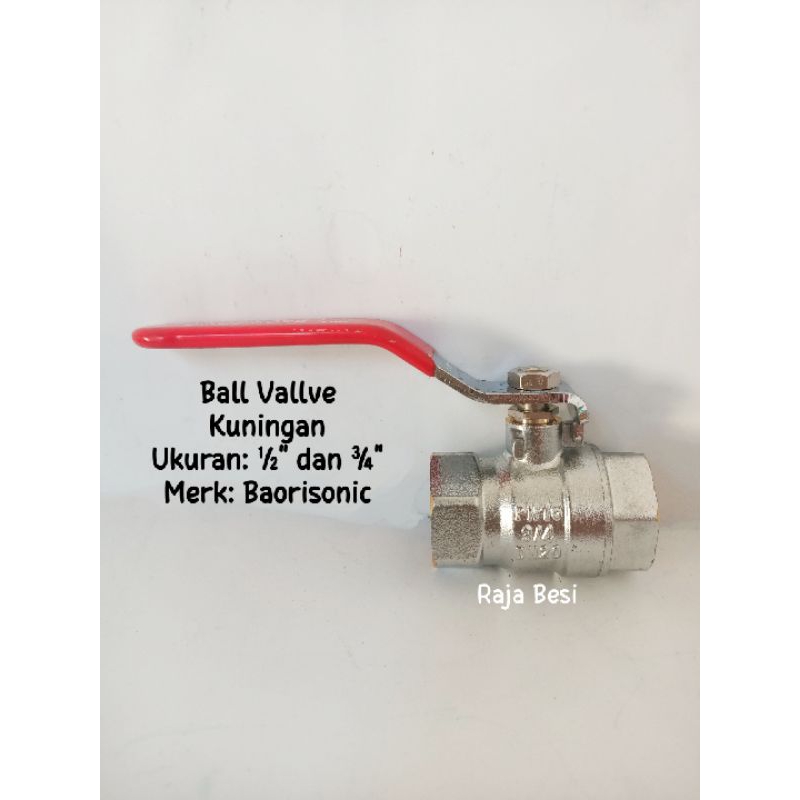 Stop Kran Ballvallve Stopkeran Kuningan Stopkran besi kuningan