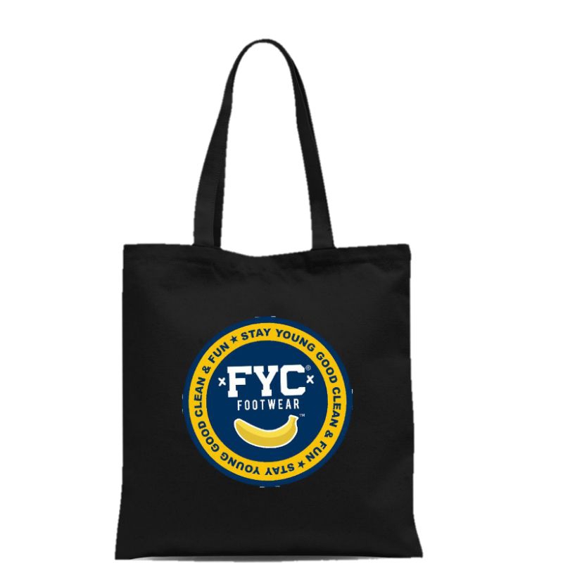 TOTEBAG KANVAS RESLETING FYC /TOTEBAG WANITA /TOTEBAG TAS SEKOLAH MURAH