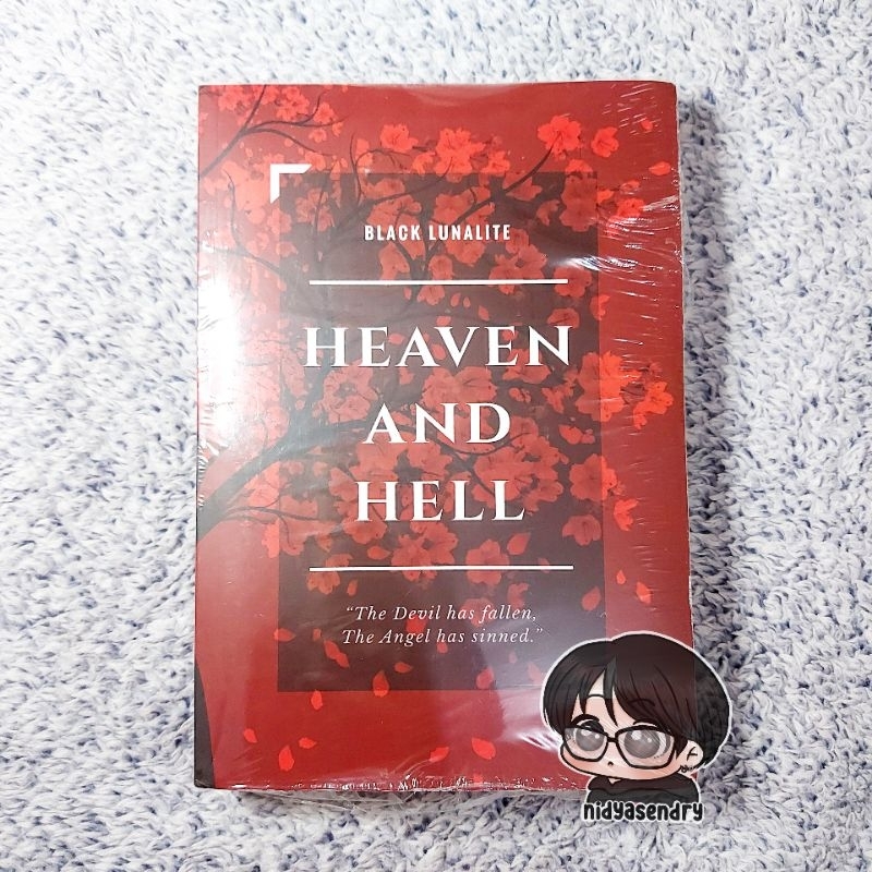 BOOKED FANBOOK HEAVEN AND HELL BY BLACK LUNALITE (SEALED) SOFT COVER NAMJIN