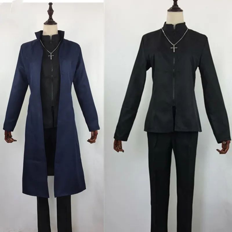 anime fate stay night cosplay costumes kotomine kirei cosplay costume halloween carnaval party FGO premium