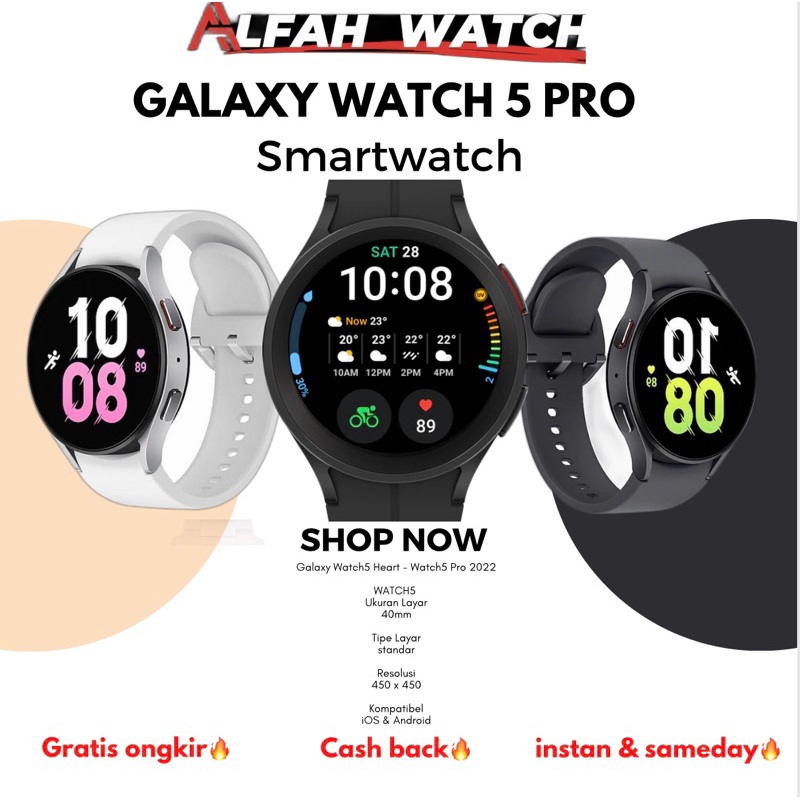 Galaxy Watch 5 pro smartwatch - Watch 5 Pro