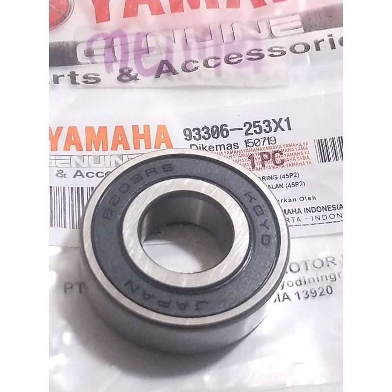 bearing /lahar as pully  Mio,mio j  ,mio soul ,fino 6203 koyo japan