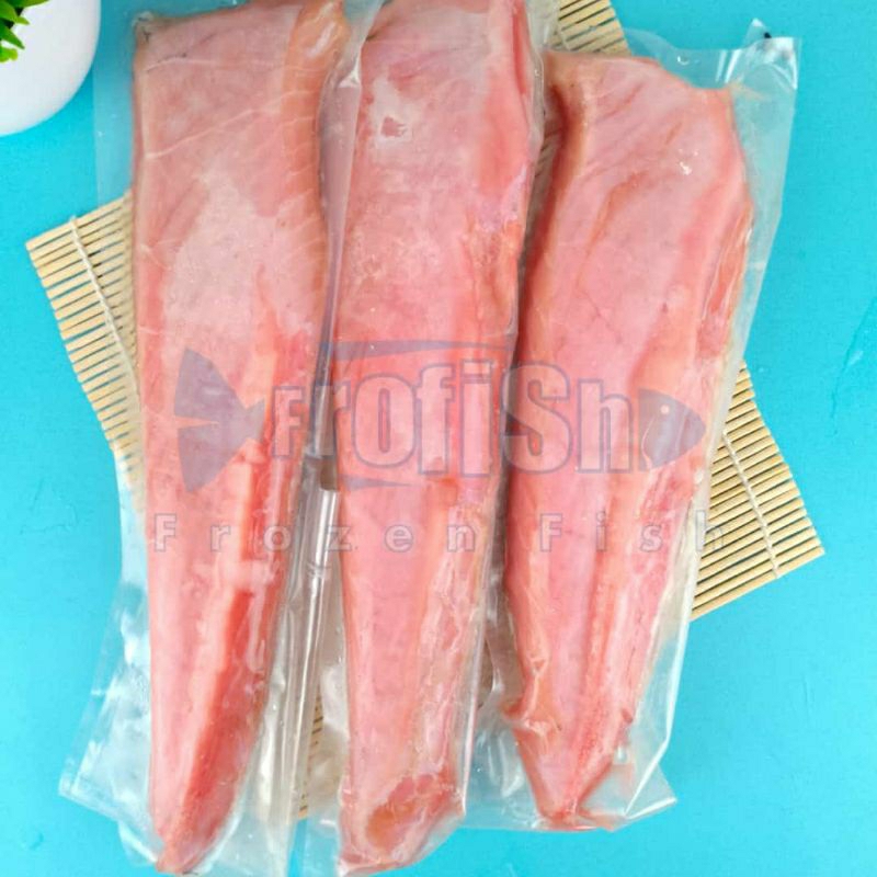

Frofish - Daging Fillet Toro Ikan Tuna 1kg / Daging bagian Bawah perut Tuna