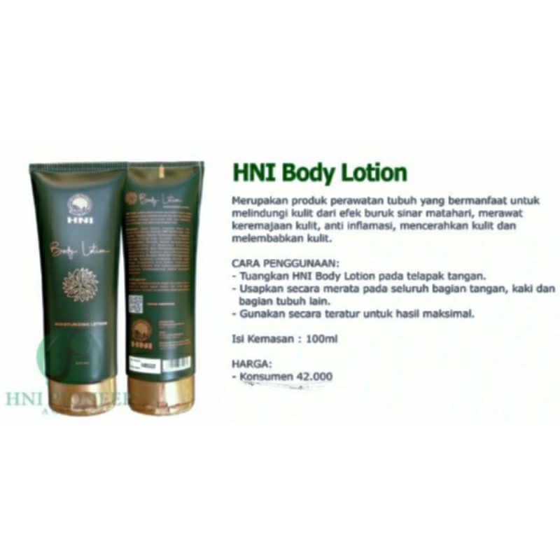 HNI Body Lotion