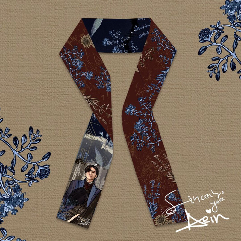 Twilly scarf BTS Taehyung