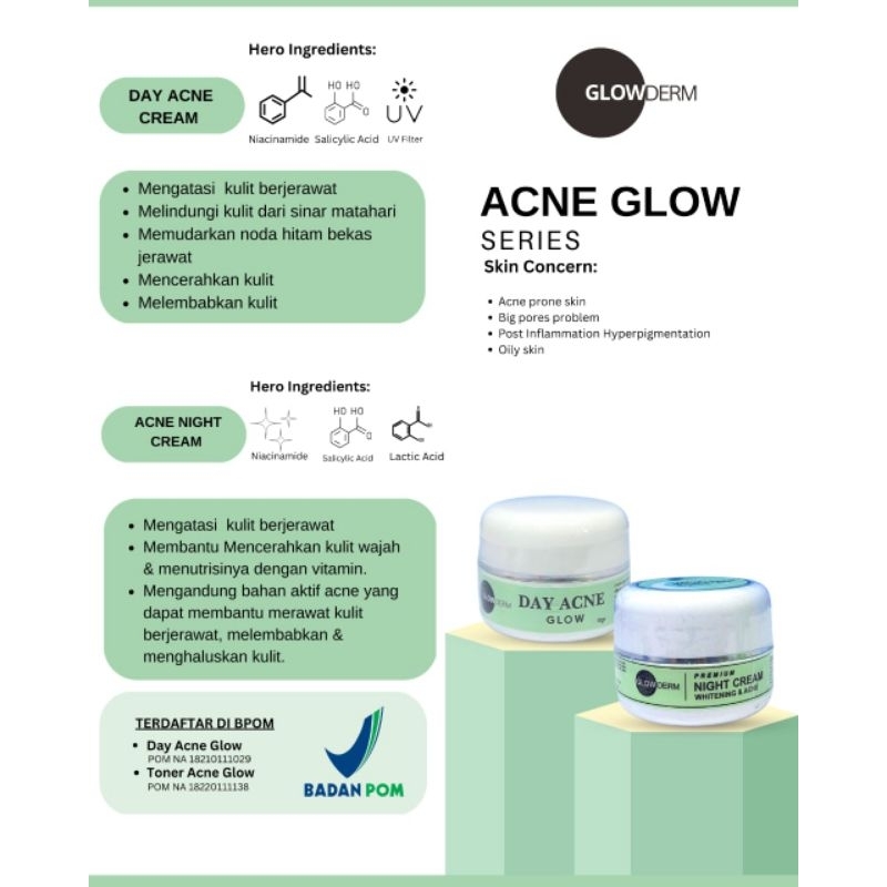 Acne Day Cream Glowderm