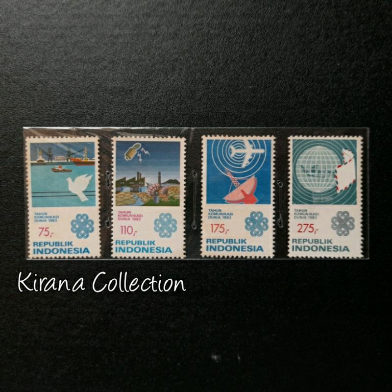 

LOT.F149 PRANGKO INDONESIA I-286 4V TH KOMUNIKASI DUNIA 1983