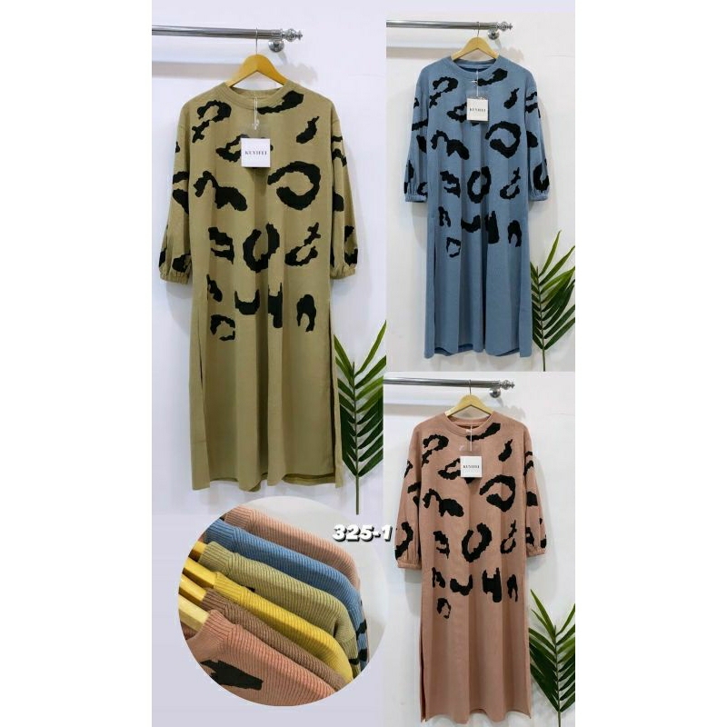 KUYIFEI 325.1//Tunik knit premium//Tunik knit premium//Tunik KUYIFEI//pakaianwanitasby