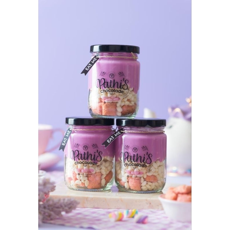 

SWEET TARO PILLOWS - CHOCO IN JAR - PATHI'S CHOCOLADE - COKELAT LUMER ANTI GALAU