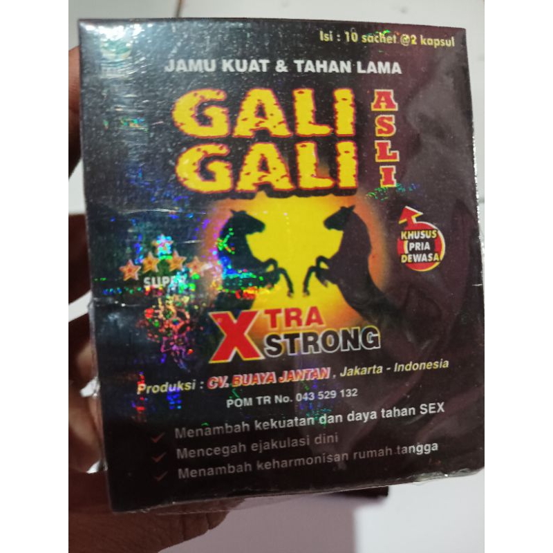 gali gali kapsul x strong original