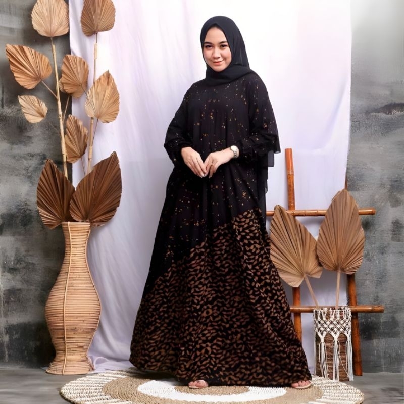 Batikid - Gamis Twill Rayon Malaman - Rombusa