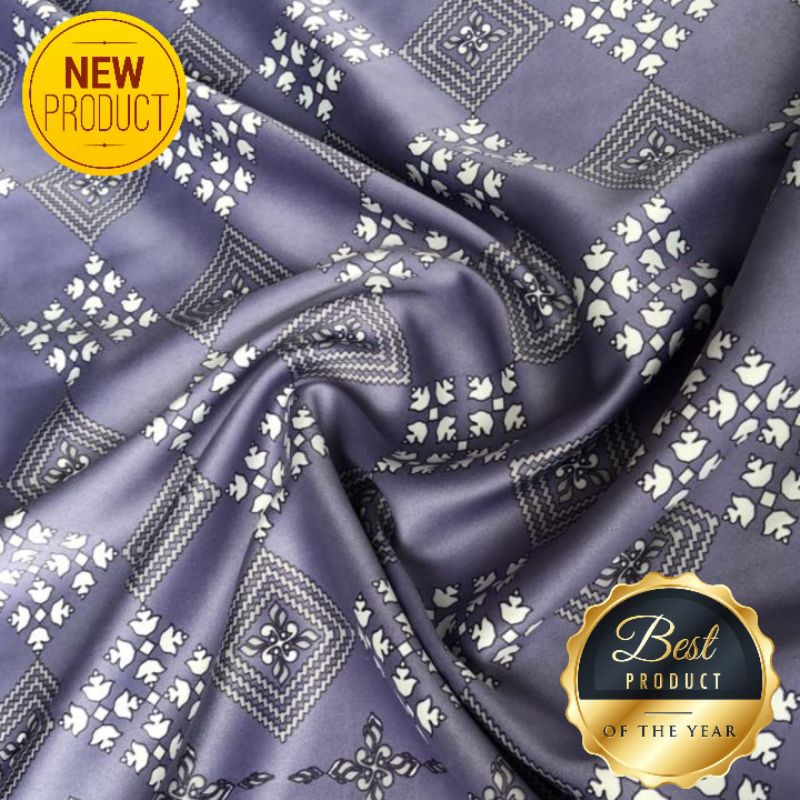 Kain Dr Silk Motif Ethika harga setengah meter