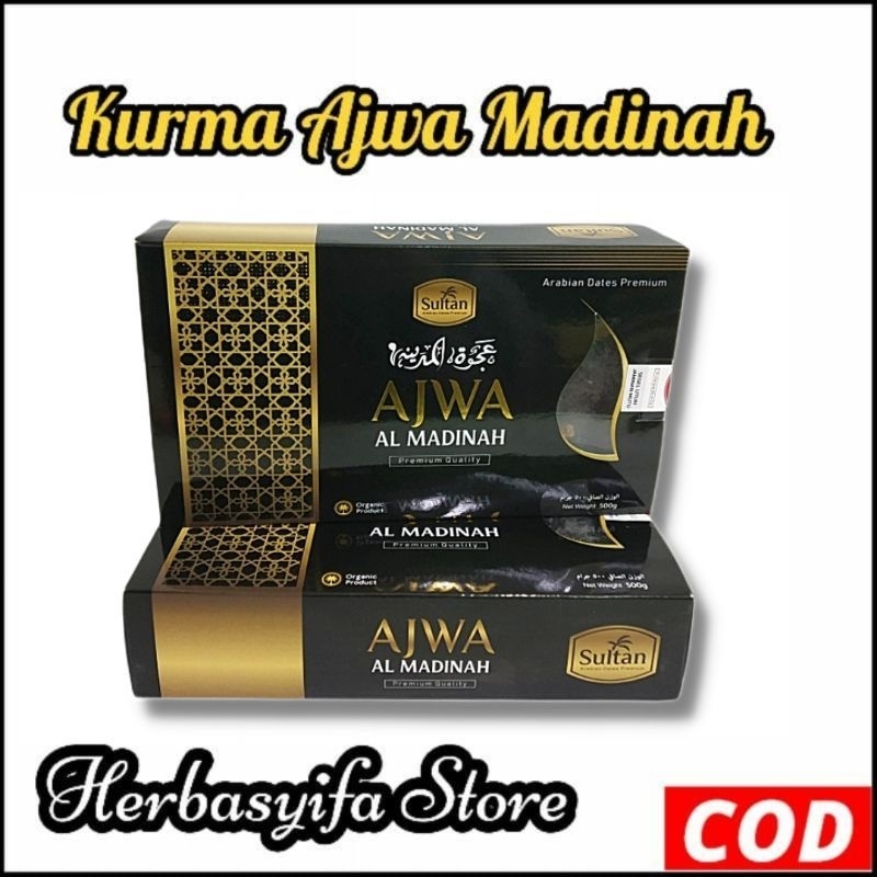 

Kurma Ajwa Humaira - Kurma Nabi 500 gram - Kurma ajwa sultan