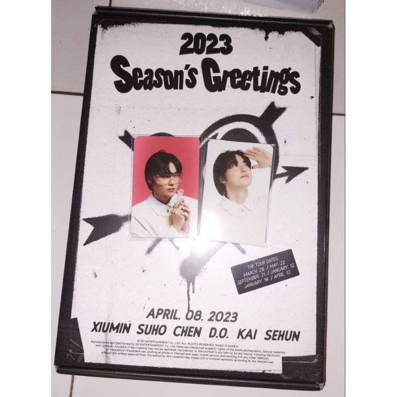 Sharing season greeting EXO 2023