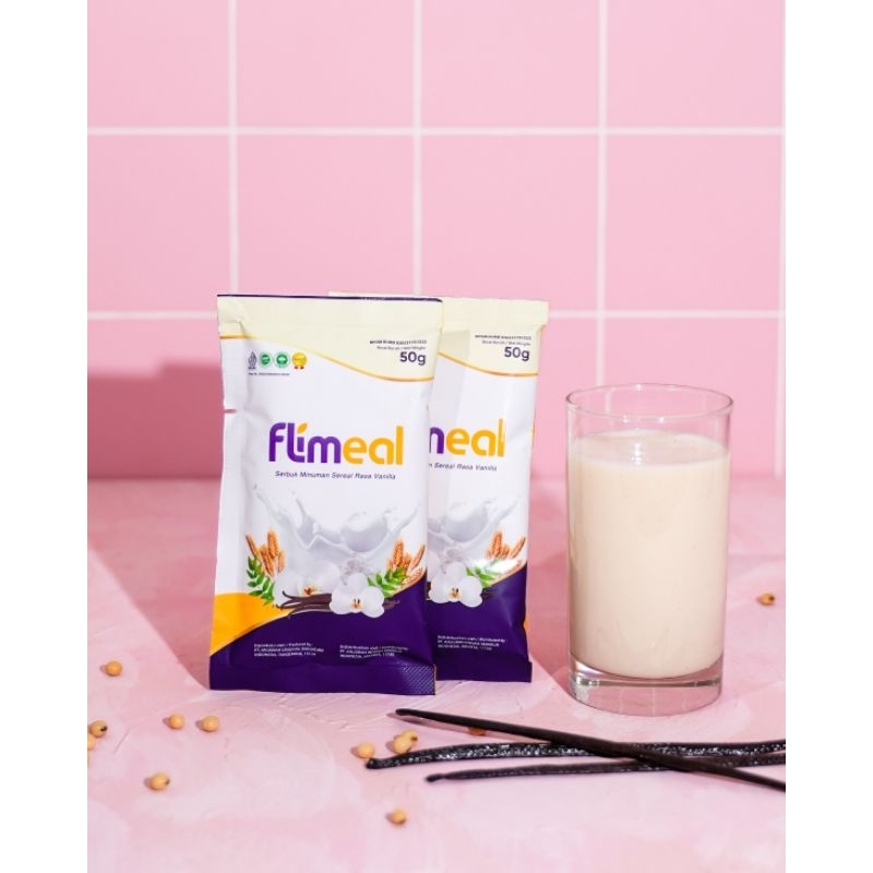 Flimeal meal replacement 1 box 12 sachet - Vanila