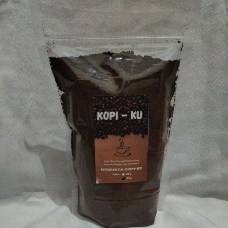 

Kopiku Robusta Khas Gunung Kawi