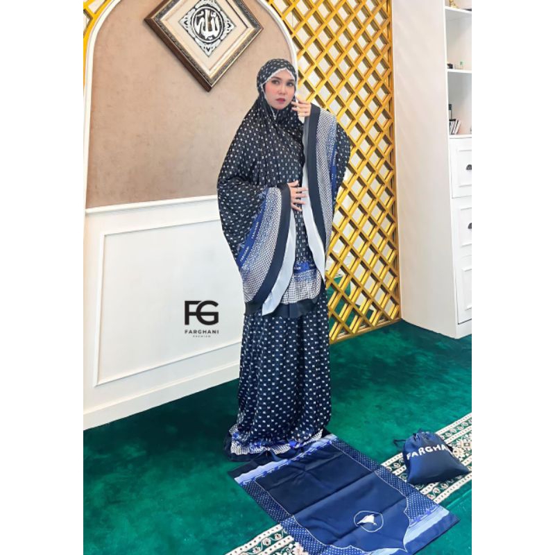 FARGHANI/Mukena zayyana by Farghani/Mukena cantik/Mukena premium/Mukena elegant