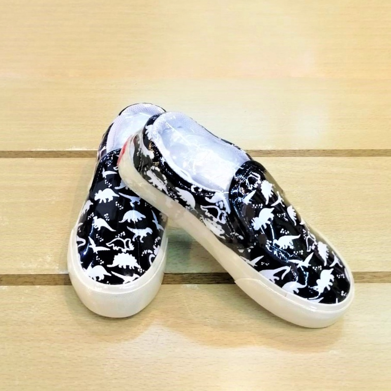 VANS Sepatu Slip On Anak Motif Dino