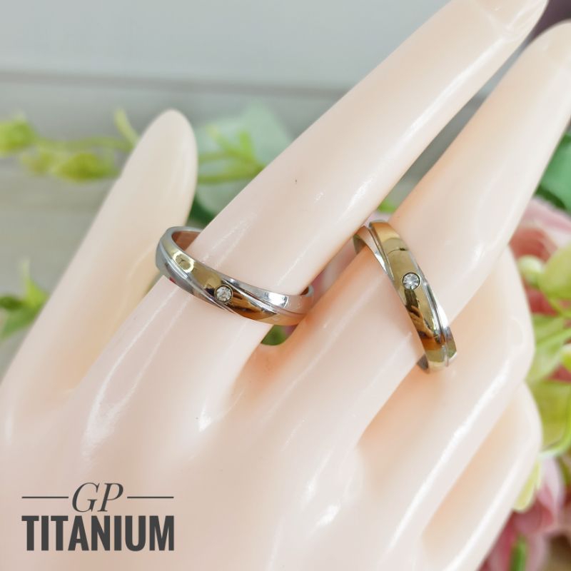 Cincin titanium anti karat RGN26