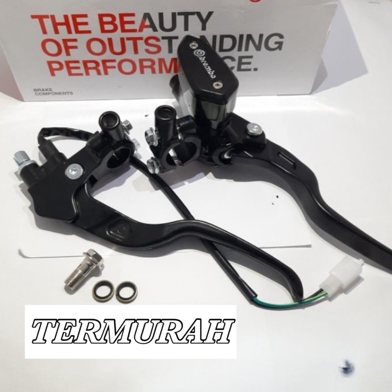 COD Master Rem Oval Model Rcb Paket Handle Kopling Universal Semua Motor Vixion,R15,Cbr,Satria Fu,Sonic,Ninja,Megapro,Byson Dan Motor Matick bebek universal