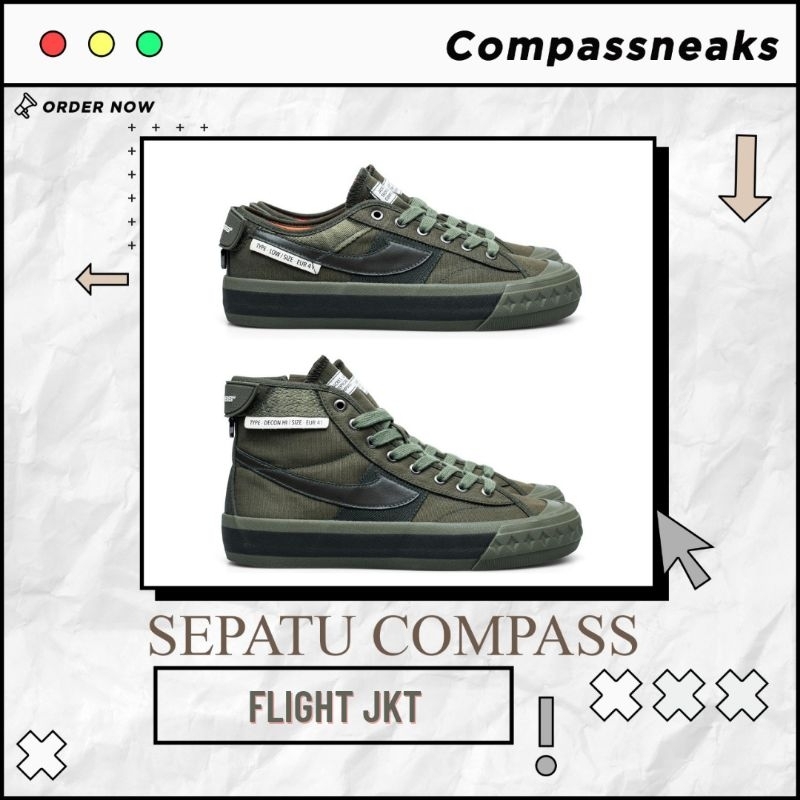 Sepatu Compass Retrograde Flight JKT
