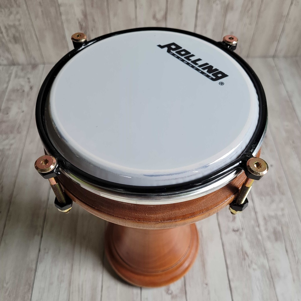 Calti Darbuka Dumbuk Anak Warna Natural Ukuran Mika 6 inch Termurah Kualitas Terbaik