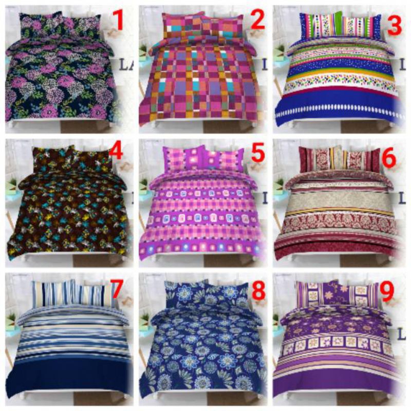 Sprei lanora 180×200cm/Sprei murah lanora kingB2