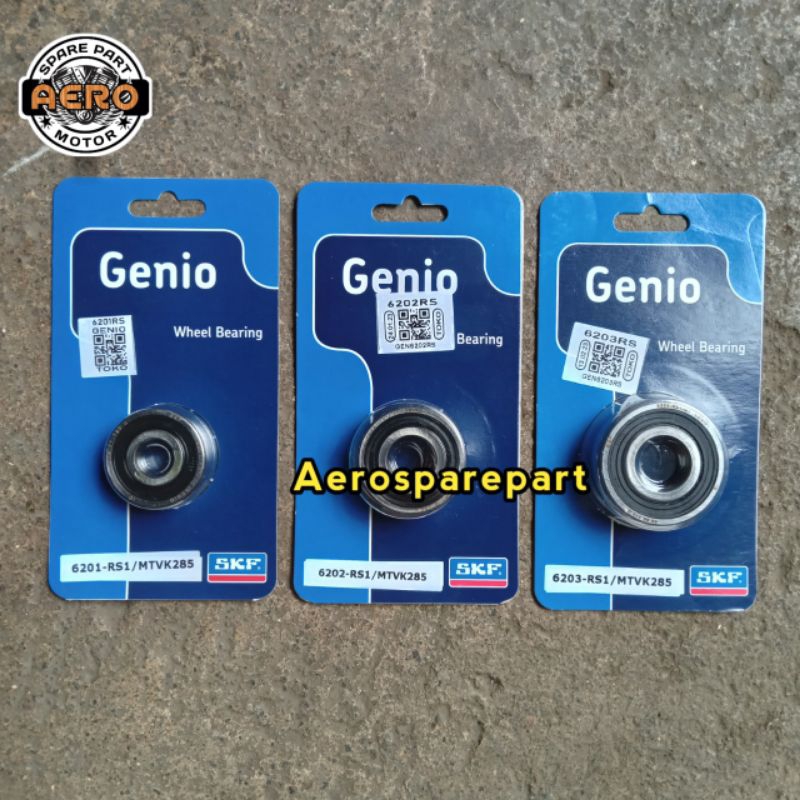 BEARING LAHER LAKER SKF GENIO 6200 RS1 6201 RS1 6202 RS1 6203 RS1