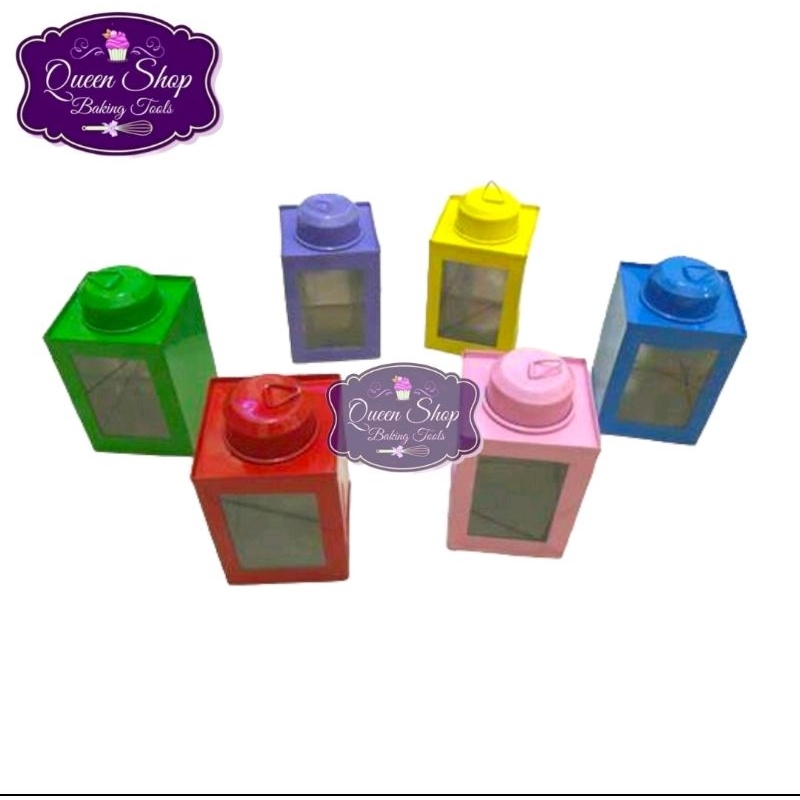 Toples Kaleng Kerupuk Mini Unik 6x8cm