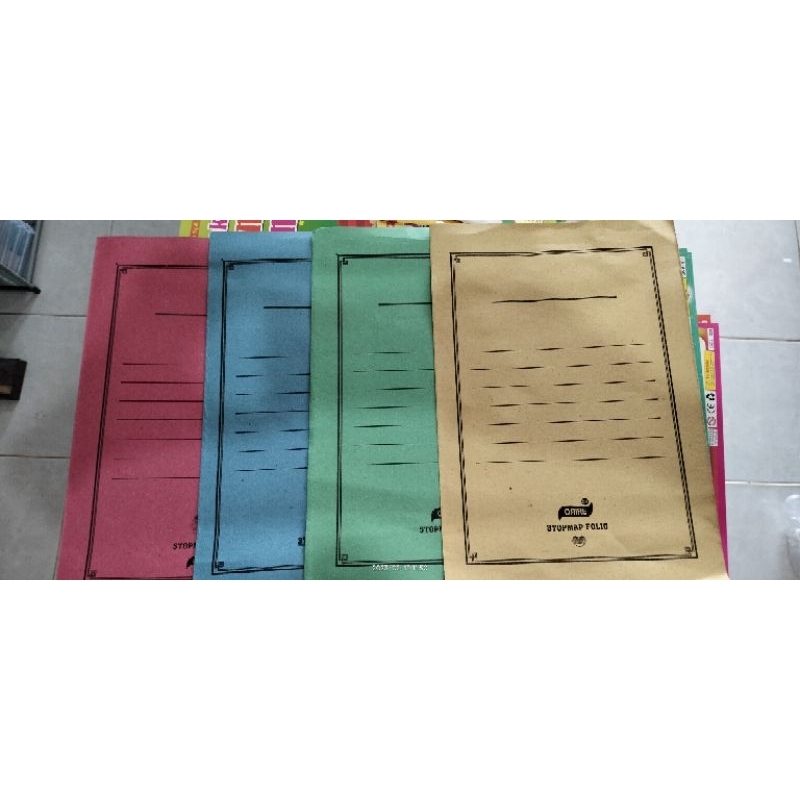 

STOPMAP FOLIO PER 5PCS
