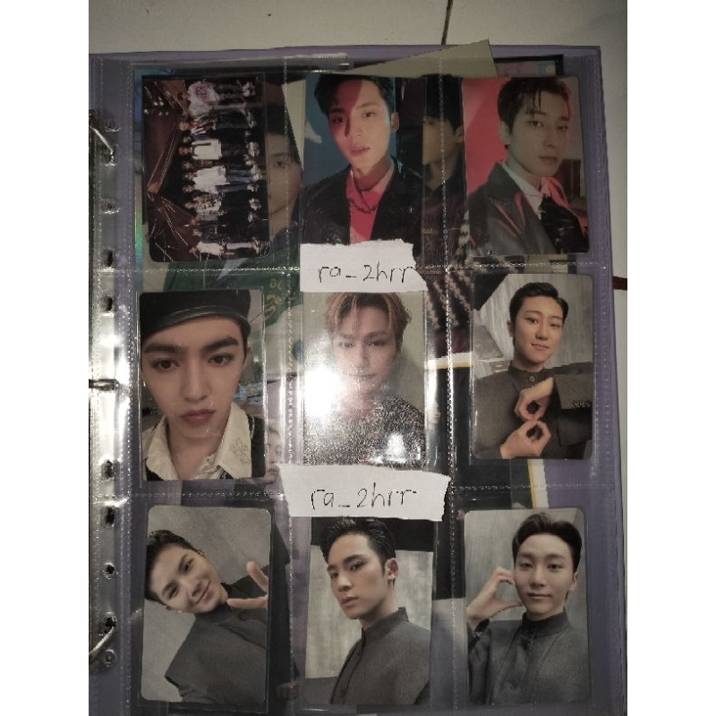 PHOTOCARD MINGYU FACE THE SUN (OFFICIAL)