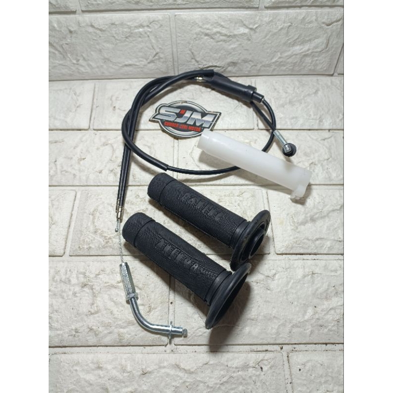 Kabel tali olor gas yamaha alfa alva-handgrip-pipa gas SET