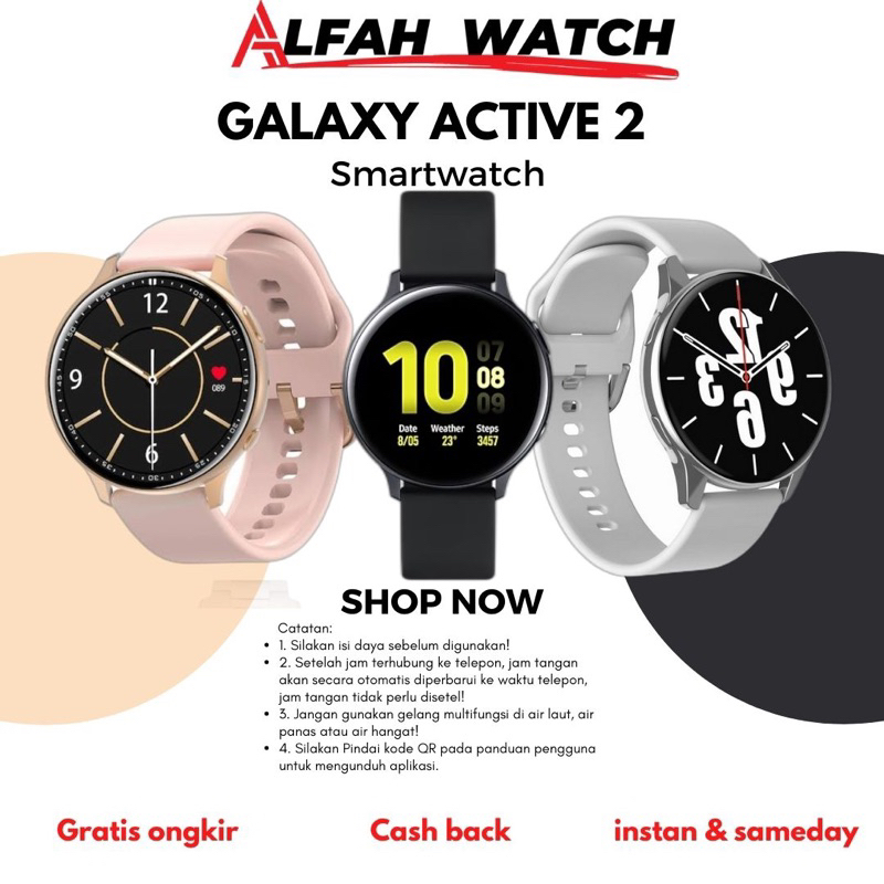 ALFAH - Jam Tangan Active 2 Hitam