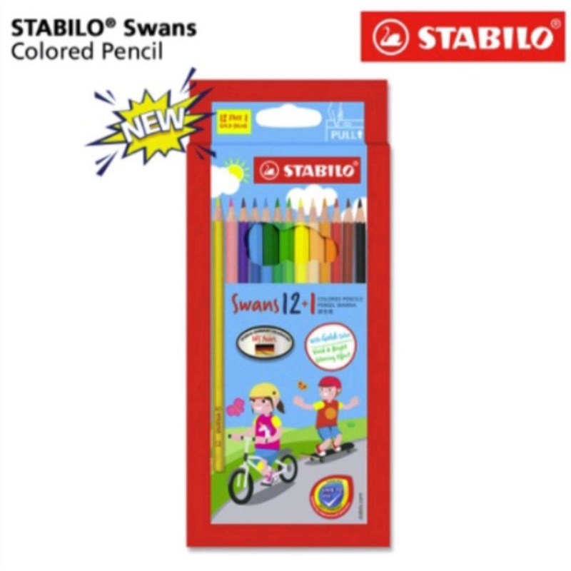 

Stabilo Swans Colored Pencil 12+1