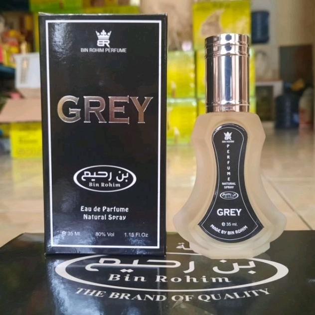 GREY Parfum Spray 35ml EDP Eau De Parfume Bin Rohim