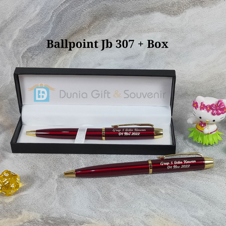 

Pen Parker DGS ~ Ballpoint DGS 307 + Box Eksklusif ~ Ballpoint Promosi ~ Souvenir Pulpen