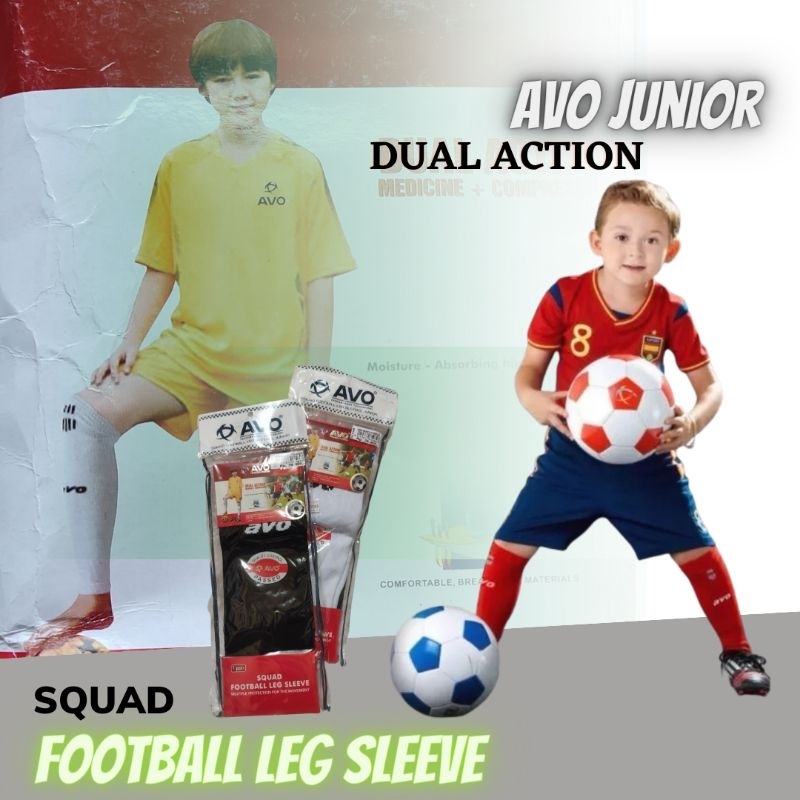 sambungan kaos kaki bola  / KAOS KAKI  SAMBUNG AVO JUNIOR / manset kaki anak  original Avo