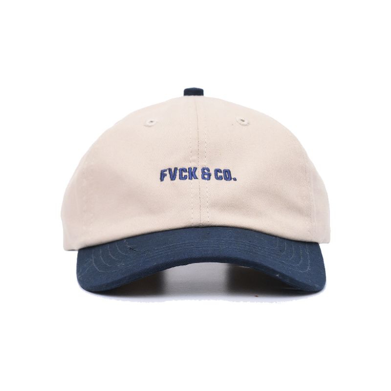 Omidoki Topi Polocaps Cream Navy Fvck