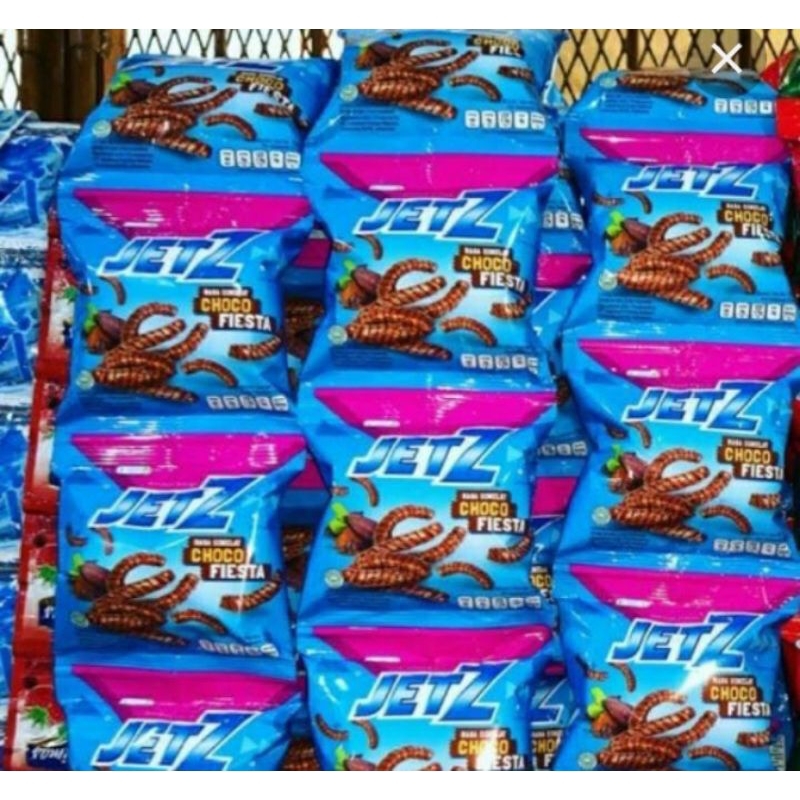 

Snak Ciki JETZ Coklat 1 Renteng isi 10 Harga Meriah