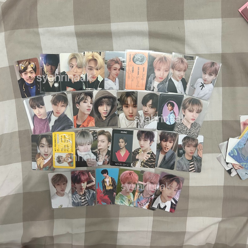 PHOTOCARD JISUNG NCT PC DEPARTURE PAST FUTURE