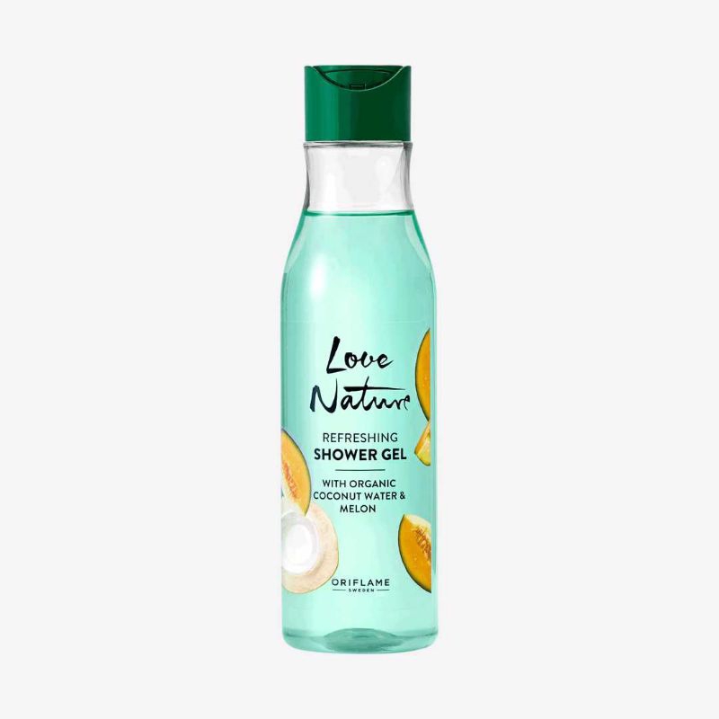 NEW Love Nature Refreshing Fragrance Mist/Shower Gel With Organic Coconut Water&amp;Melon