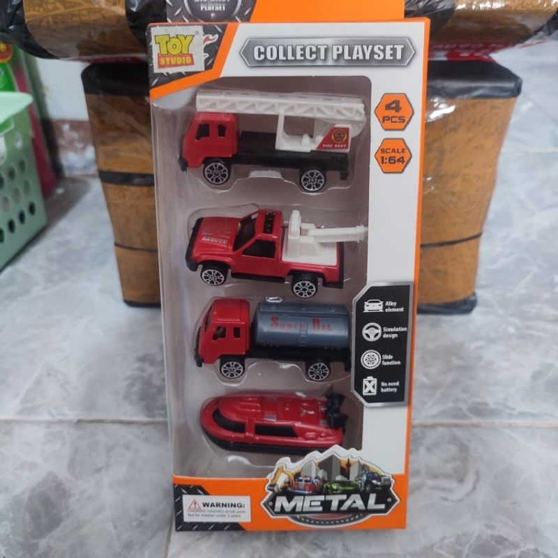 Mainan diecast car resque