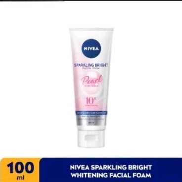 Nivea Sparkling White Bright Facial Foam 100ml